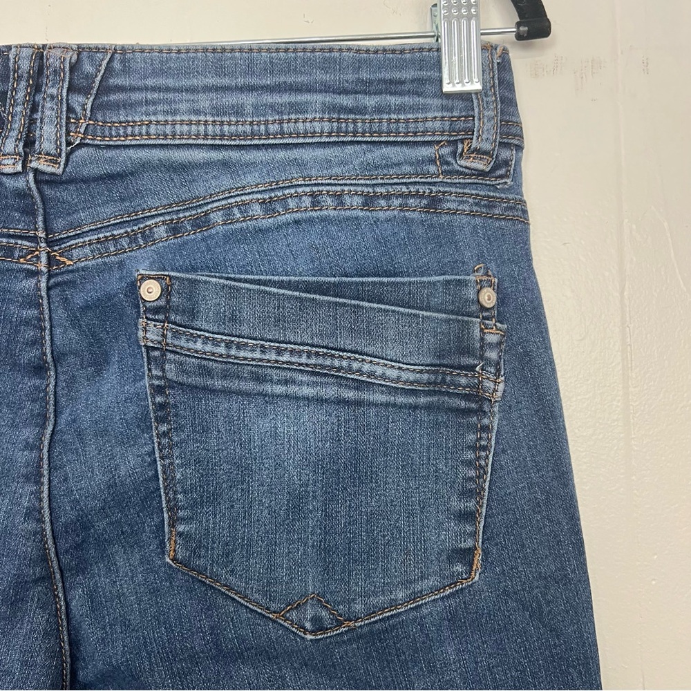 Democracy "Ab" Technology Skinny Jeans Size 8 Stretch Elastic Waist - Picture 4 of 4